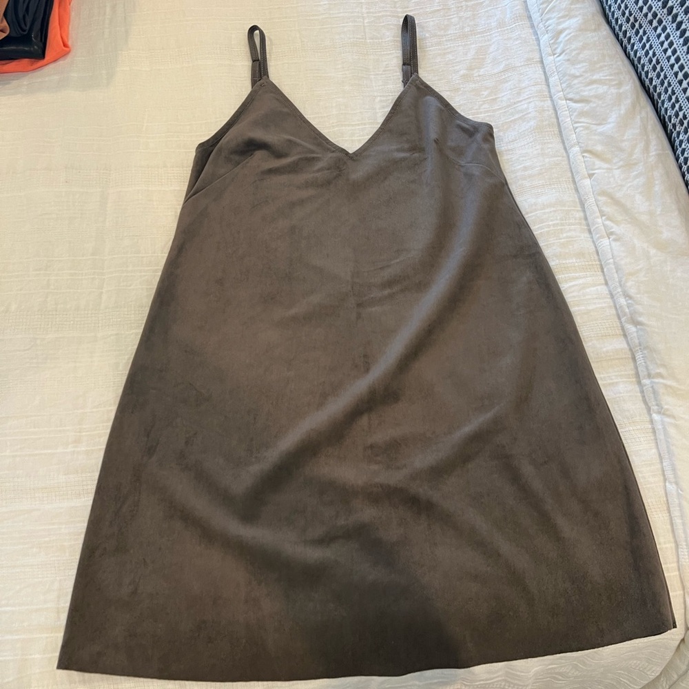 Aritzia Wilfred Suede Dress